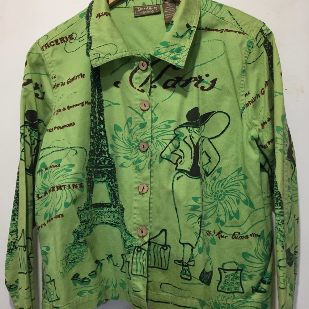 VINTAGE JANE ASHLEY JACKET SIZE M